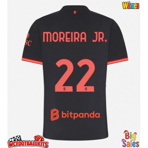 AC Milan Diego Moreira #22 Replica Third Stadium Shirt for Women 2026-27 Short Sleeve
